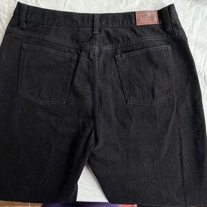 L.L. Bean Double L Relaxed Fit Woman’s 18 Black Jeans
